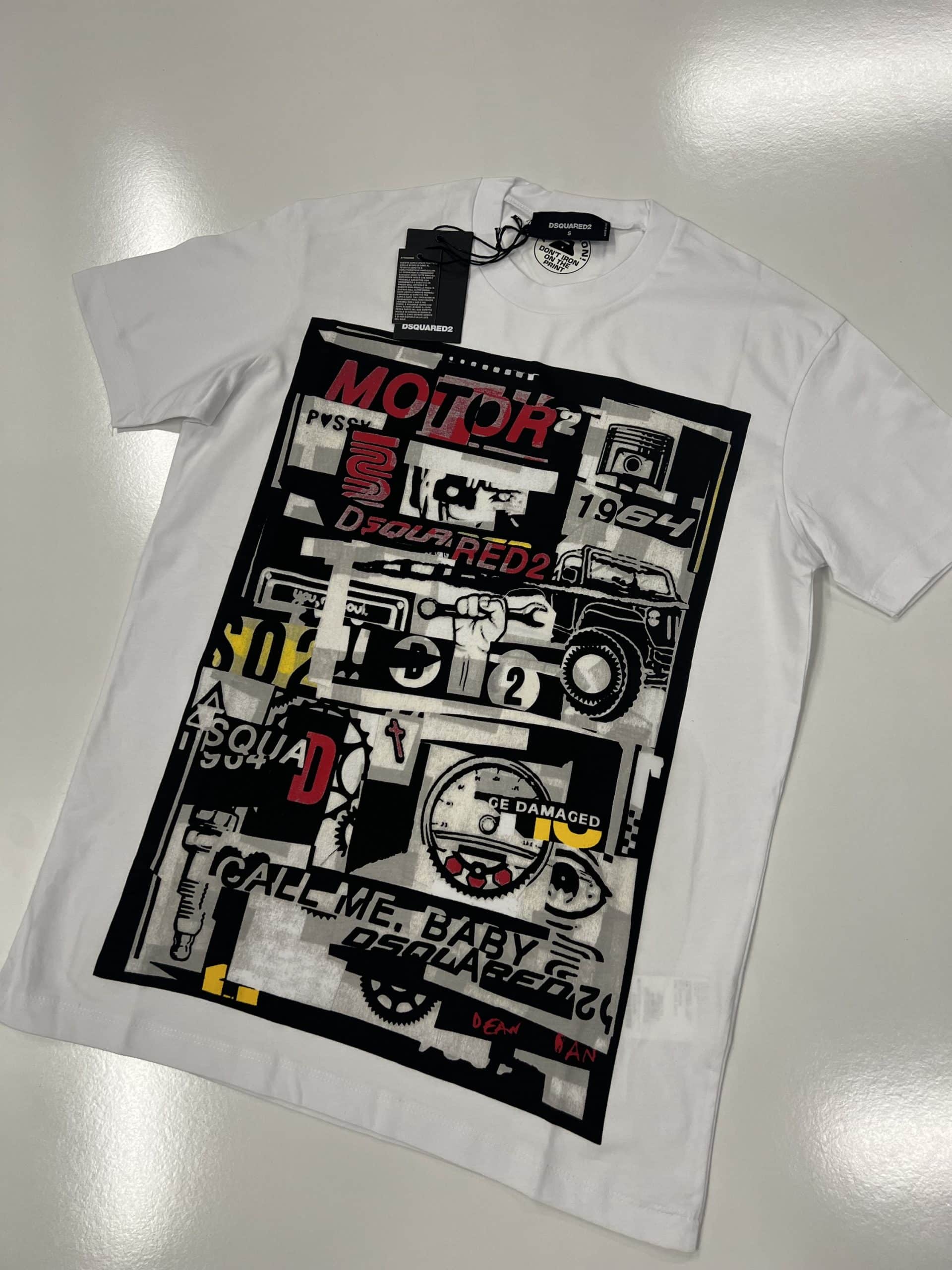 DSQUARED2 SHORT SLEEVE T-SHIRT / Small - Image 1