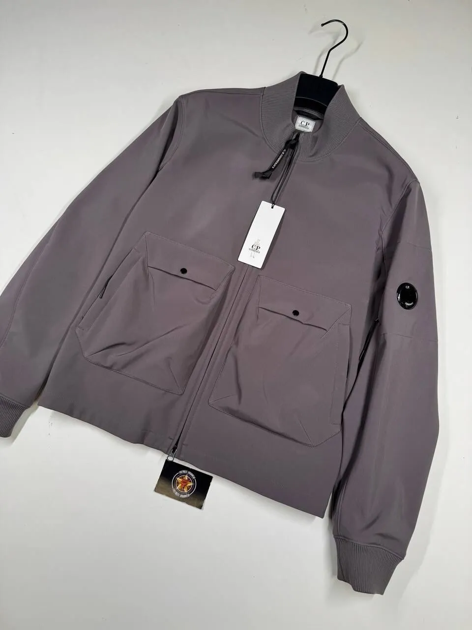 img_4064-2 CP Company 006A C.P. Shell-R bomber Jacket in Boulevard / 771 - Image 1