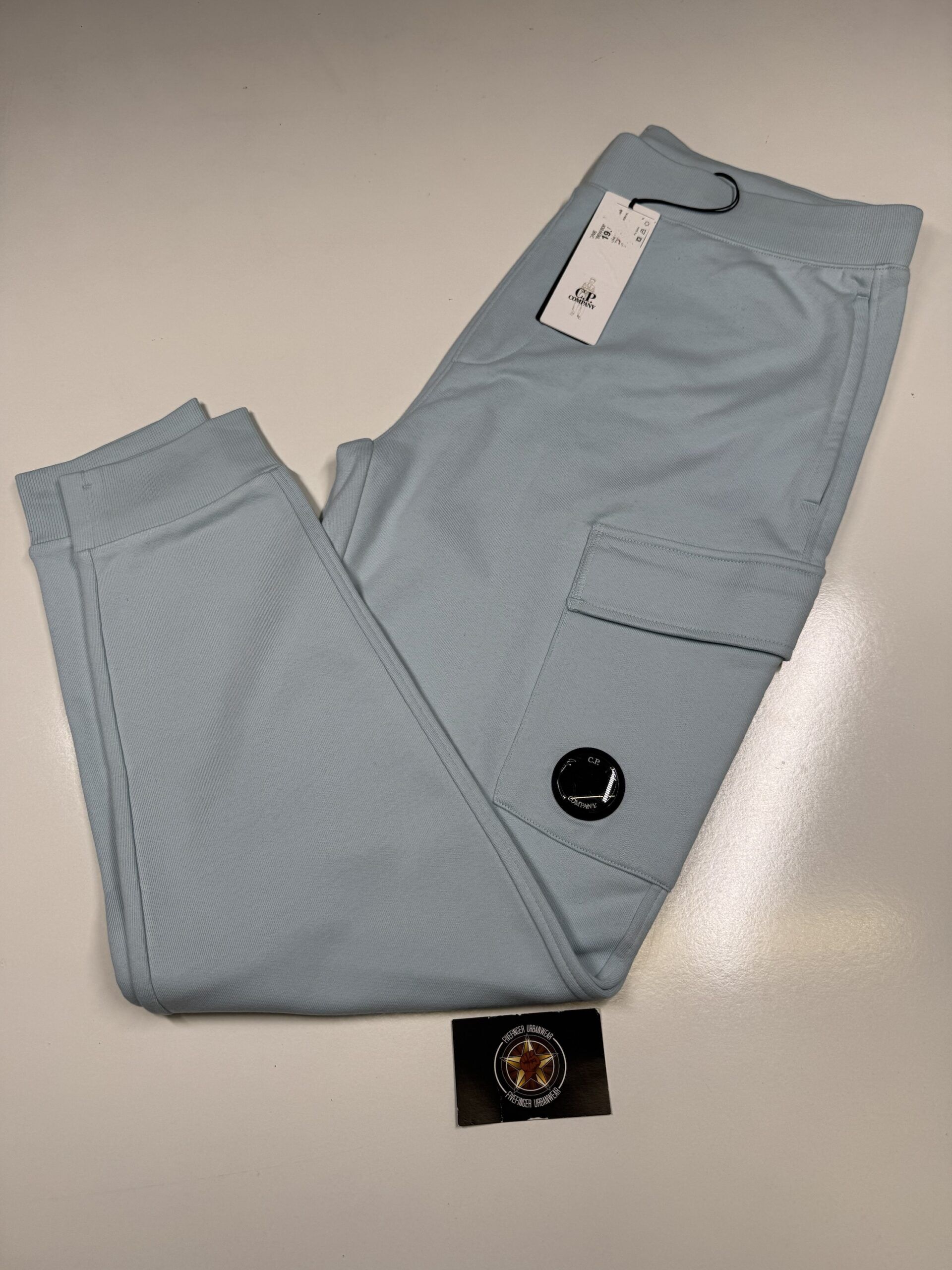 img_7883 CP COMPANY 017A DIAGONAL RAISED FLEECE JOGGING PANTS IN - Image 1