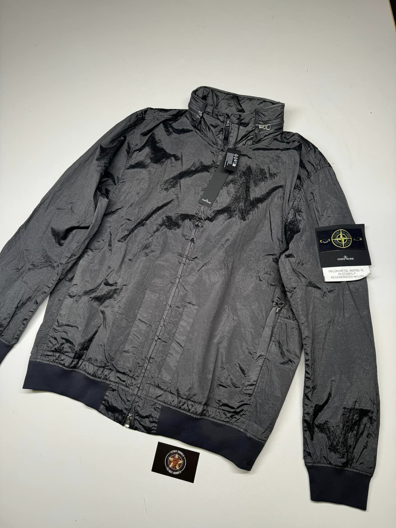 416058046_249062738222044_7806691412598256252_n STONE ISLAND 41920 NYLON METAL WATRO-TC IN ECONYL® REGENERATED NYLON JACKET IN DK GREY - Image 1