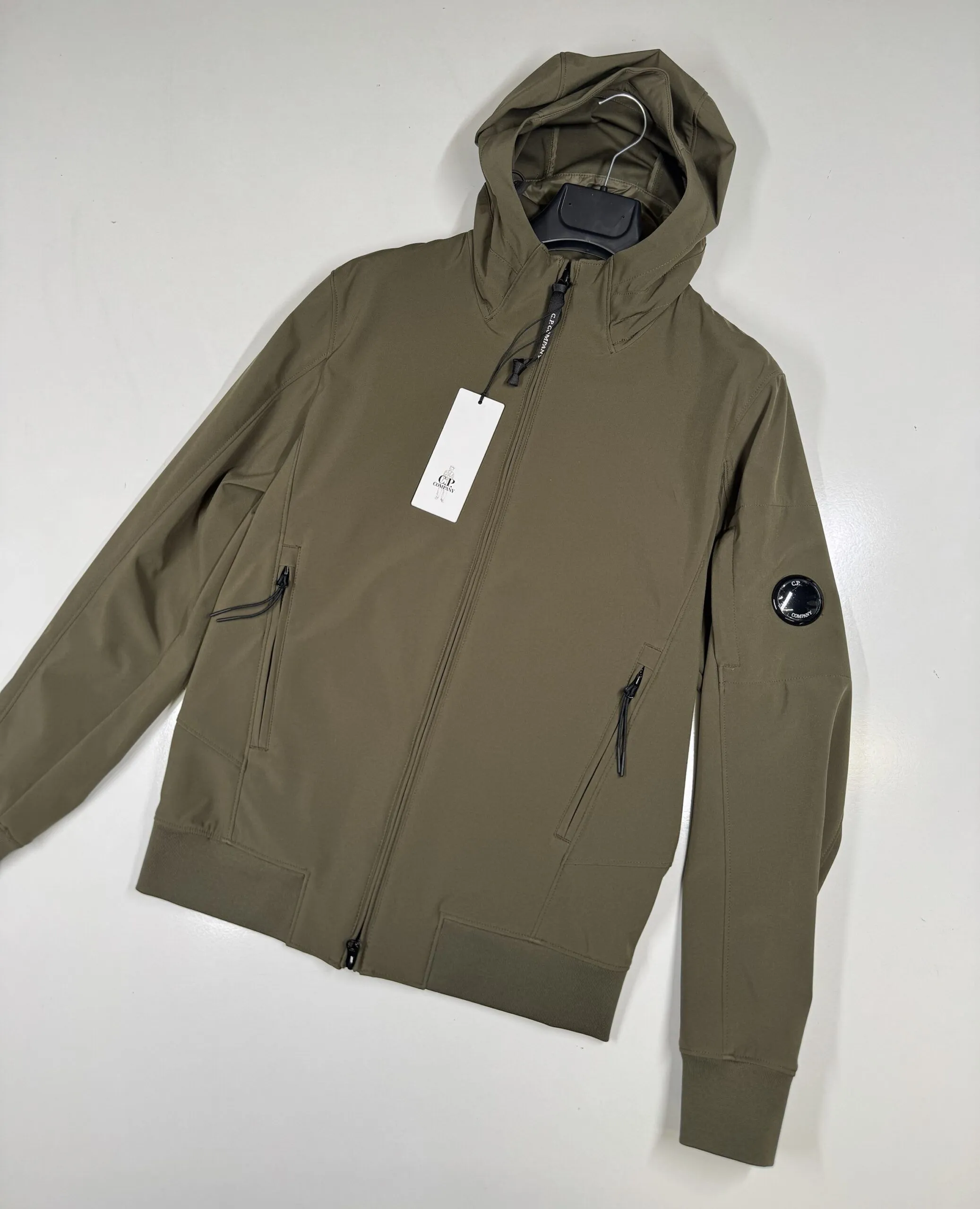 img_9606 CP Company 003A C.P. Shell-R Jacket in Green - Size 44 / XS / 20” p2p - Image 1
