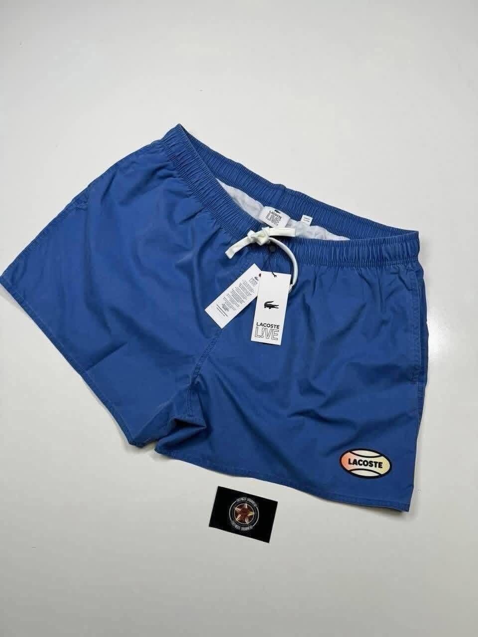LACOSTE LIVE ! Swim shorts in blue -      XL.   / w36”. - Image 1