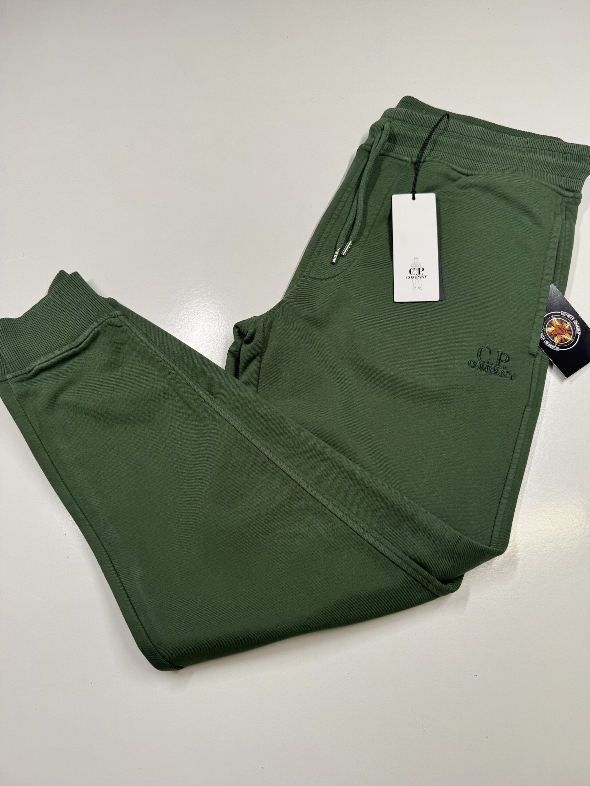 img_1820-2 CP COMPANY 100B JOGGING PANT IN COTTON DIAGONAL FLEECE - - Image 1