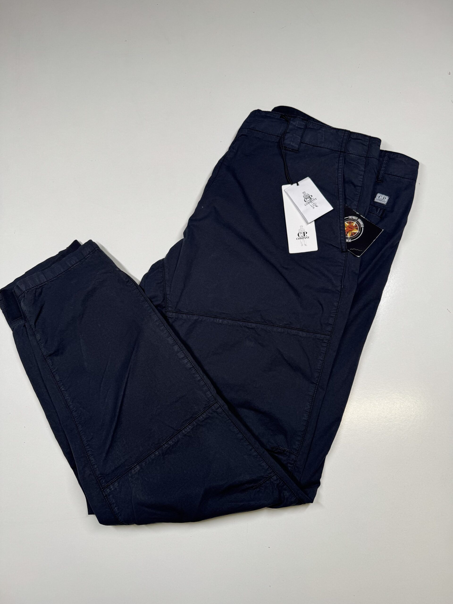 CP Company 296A Cargo Pants in Twill Stretch. - Navy / 888 - Image 1