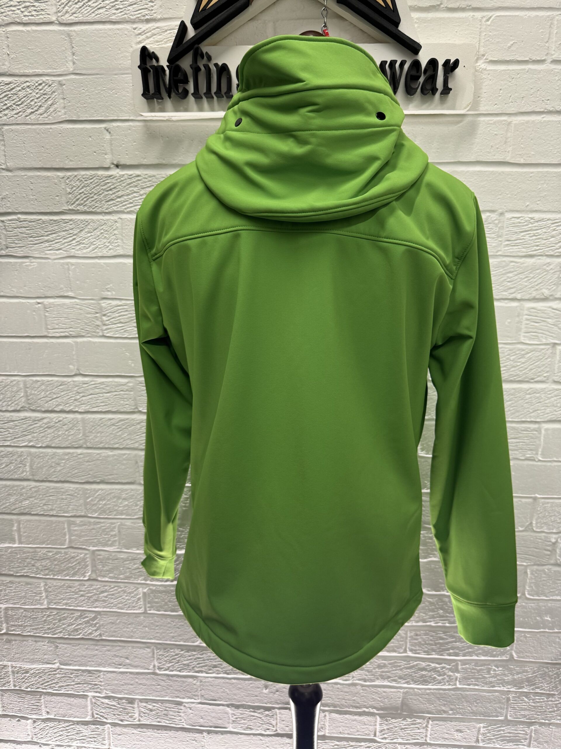 CP Company 003A C.P. Shell-R fleece lined Jacket in classic green.