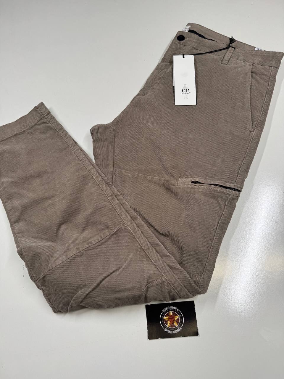 img_2180 CP Company Corduroy Pants in Walnut / 359 - Image 1