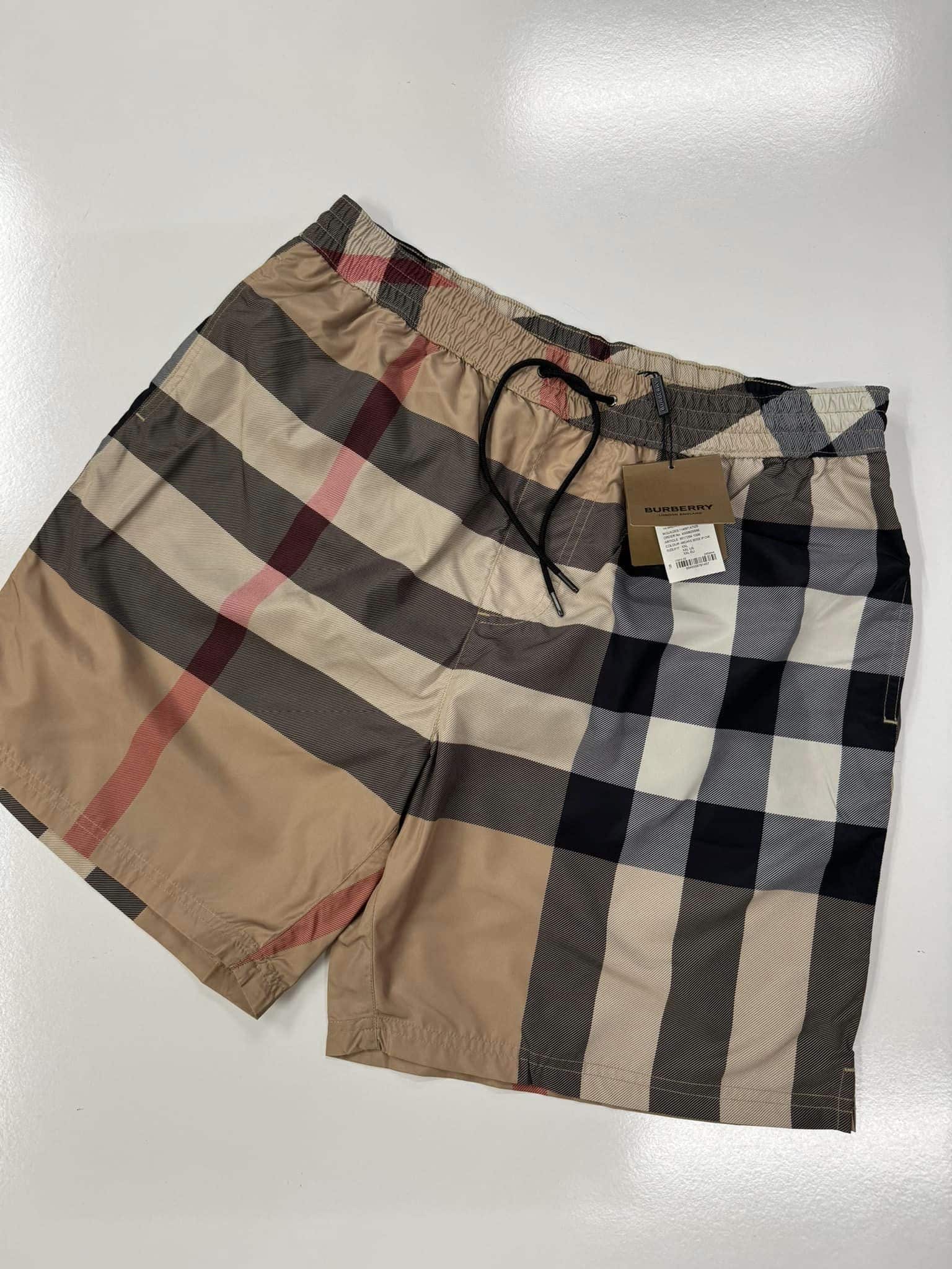 384673767_184498018011850_6020911807104960864_n Burberry exaggerated Check Swim Shorts - Colour: Archive Beige - Image 1