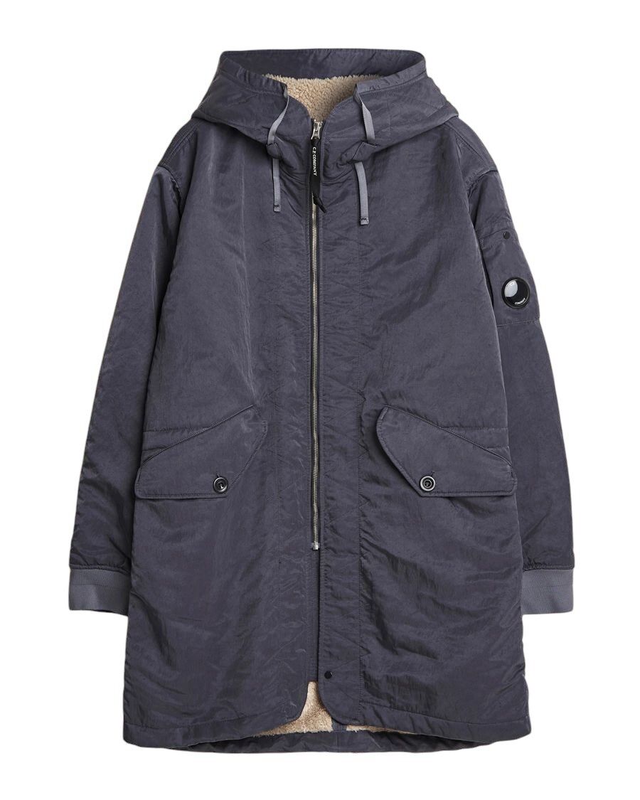 img_1525-2 C.P. Company 187A Nylon B Black Sand Parka - Image 1