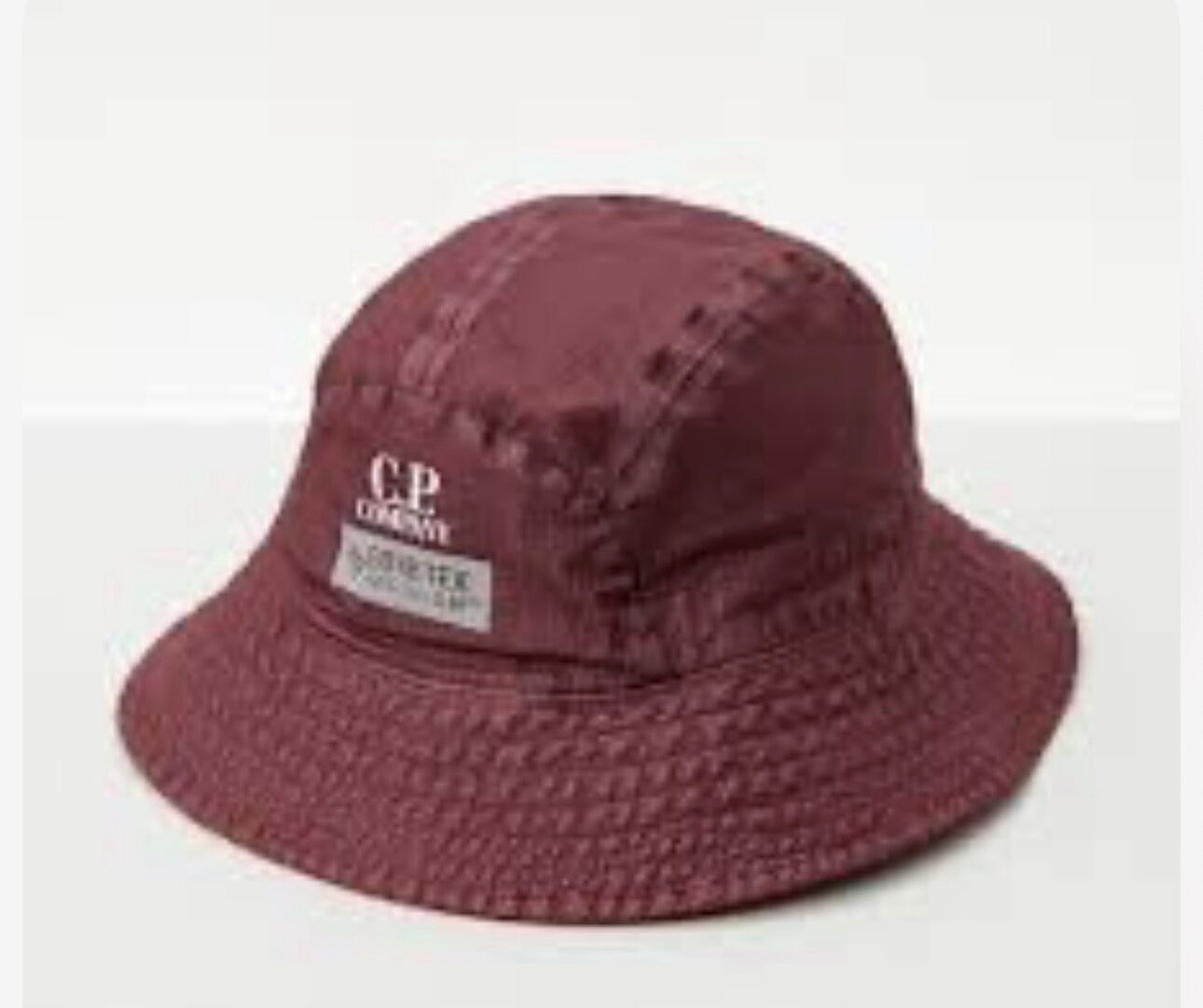 C.P. Company Mens Goretex infinium Reversible Bucket Hat in Red Bud   - Reversible - Image 1