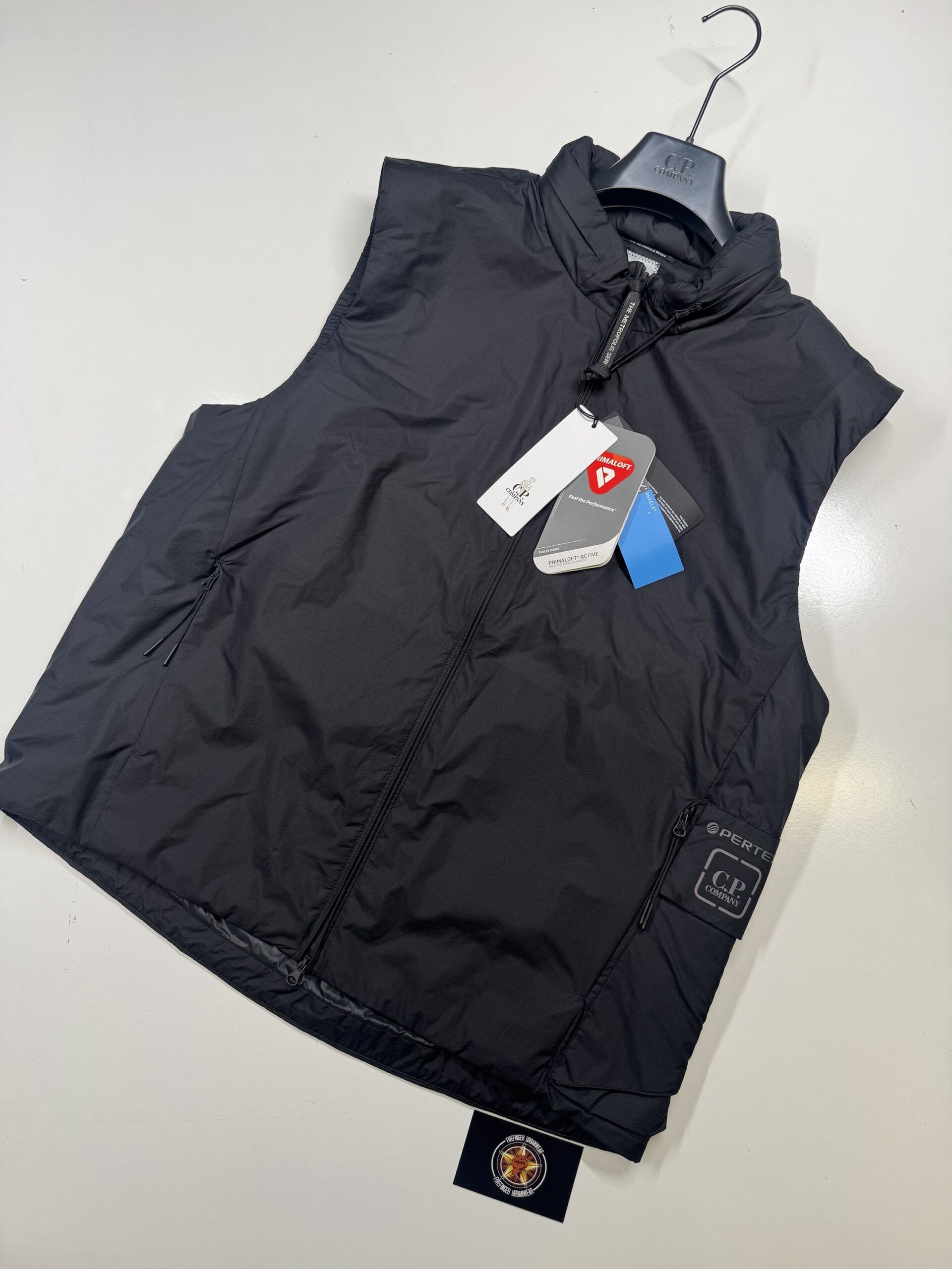 img_7633 C.P. COMPANY Metropolis Pertex Vest Black - Image 1