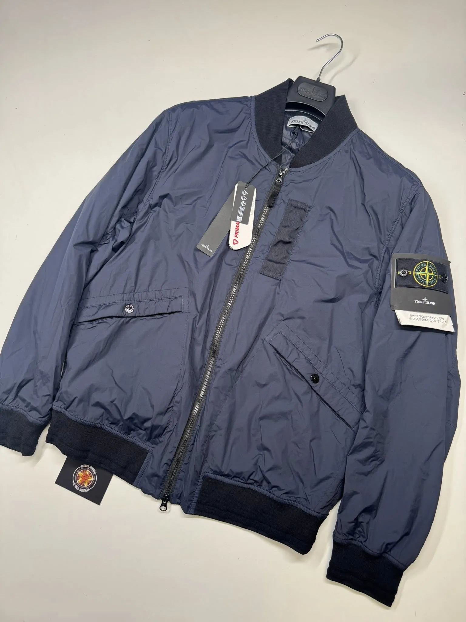 STONE  ネイビー ミリタリージャケット SHIPS（シップス）の「STONE ISLAND(ストーンアイランド): NYLON MA-1