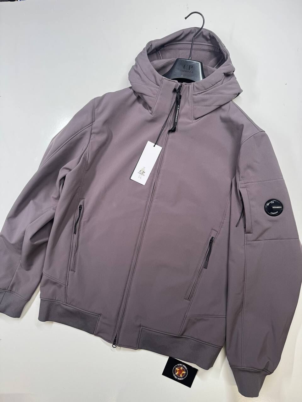 img_8133 CP Company 013A  C.P. Shell-R fleece lined Jacket in Mauve.  - XL.    / P2P 24” - Image 1