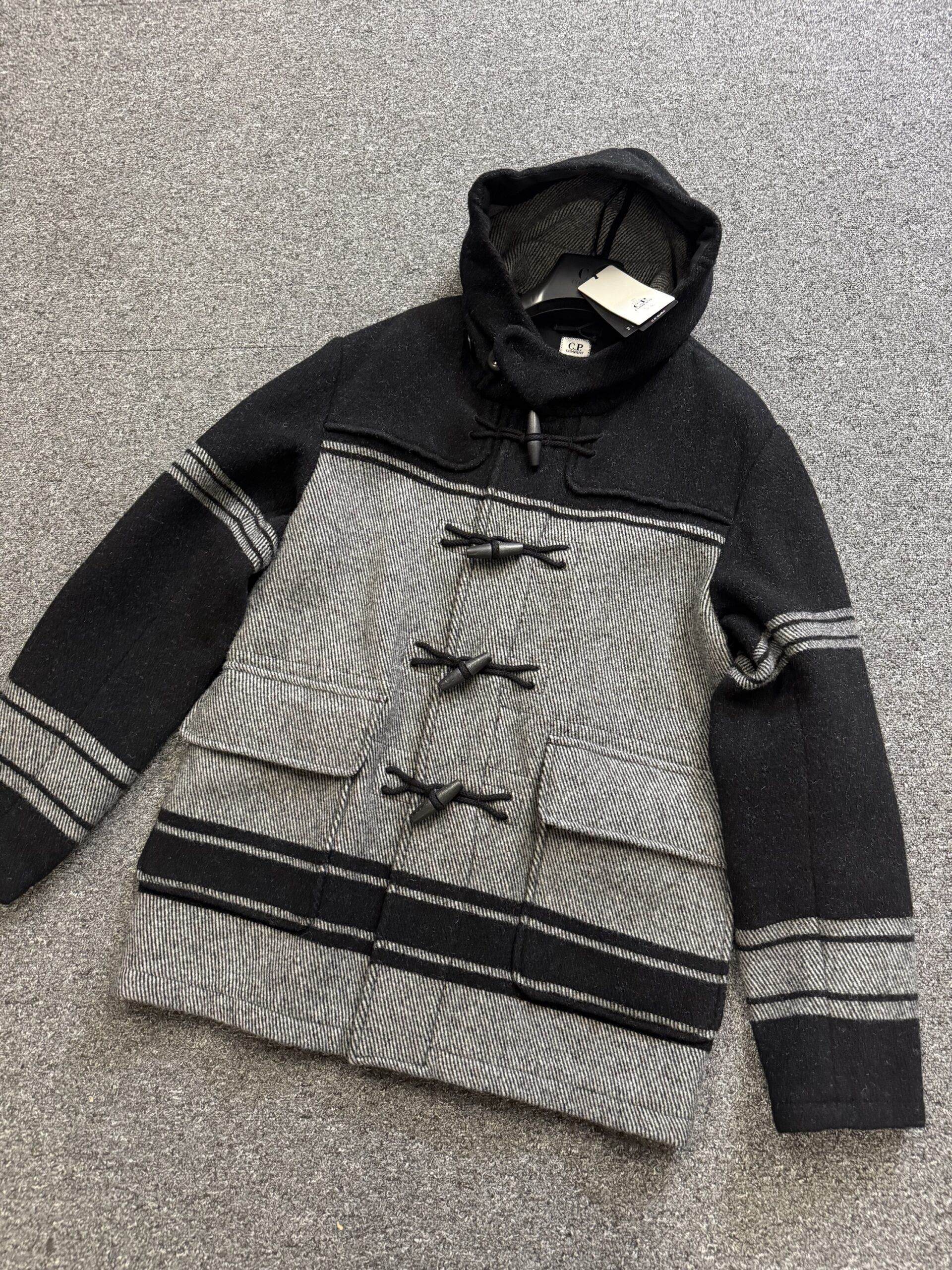 C.P. Company 189A  C.P. Duffel Jacquard Coat - Image 1