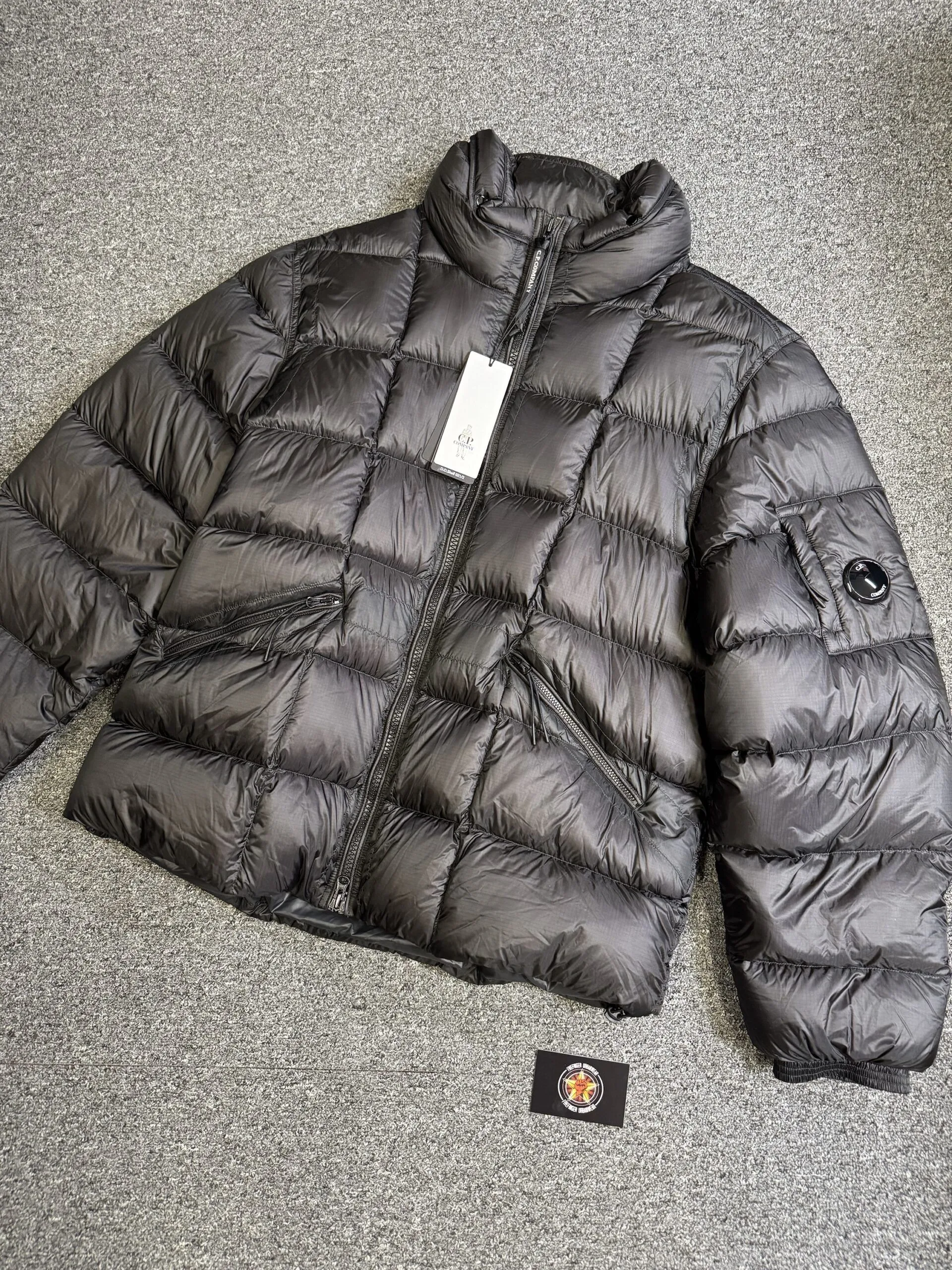 CP Company 194A  DD Shell Down Jacket in black  -   Size 56 / XXXL / p2p 26 - Image 1