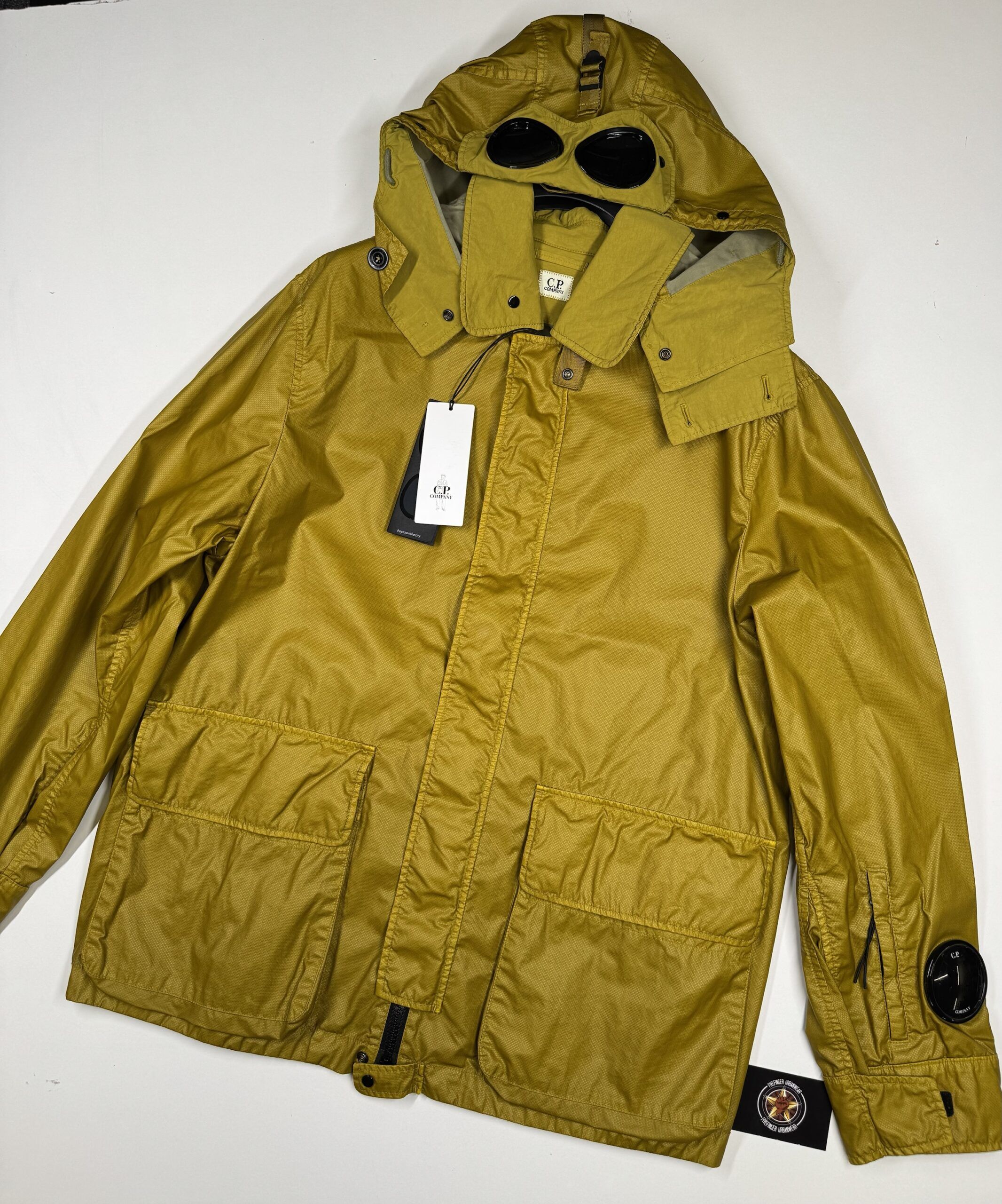 img_2888-2 CP COMPANY 186A LA MILLE OPAL GOGGLE JACKETLarge / P2P 24.5” - Image 1