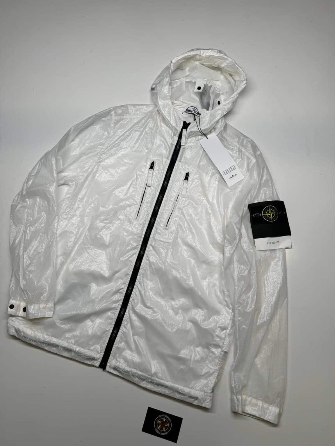 Stone Island 43034 Lucido-TC_Packable Hooded Jacket in Lucido-TC