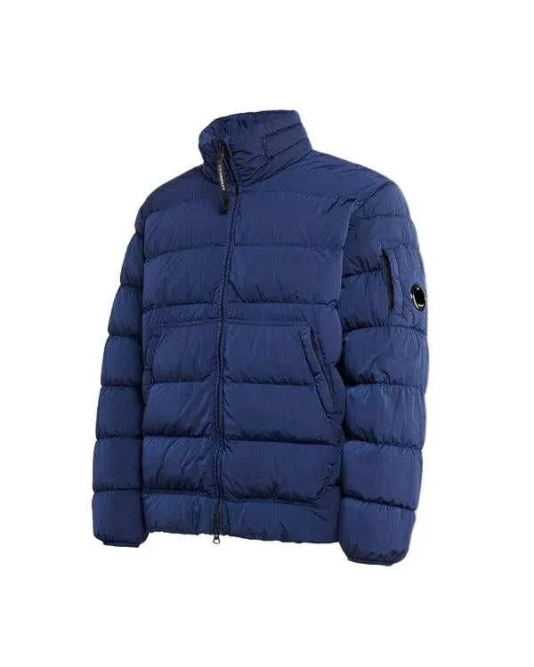 Brand New CP COMPANY 016A Chrome R Down Jacket in Estate Blue - Image 1