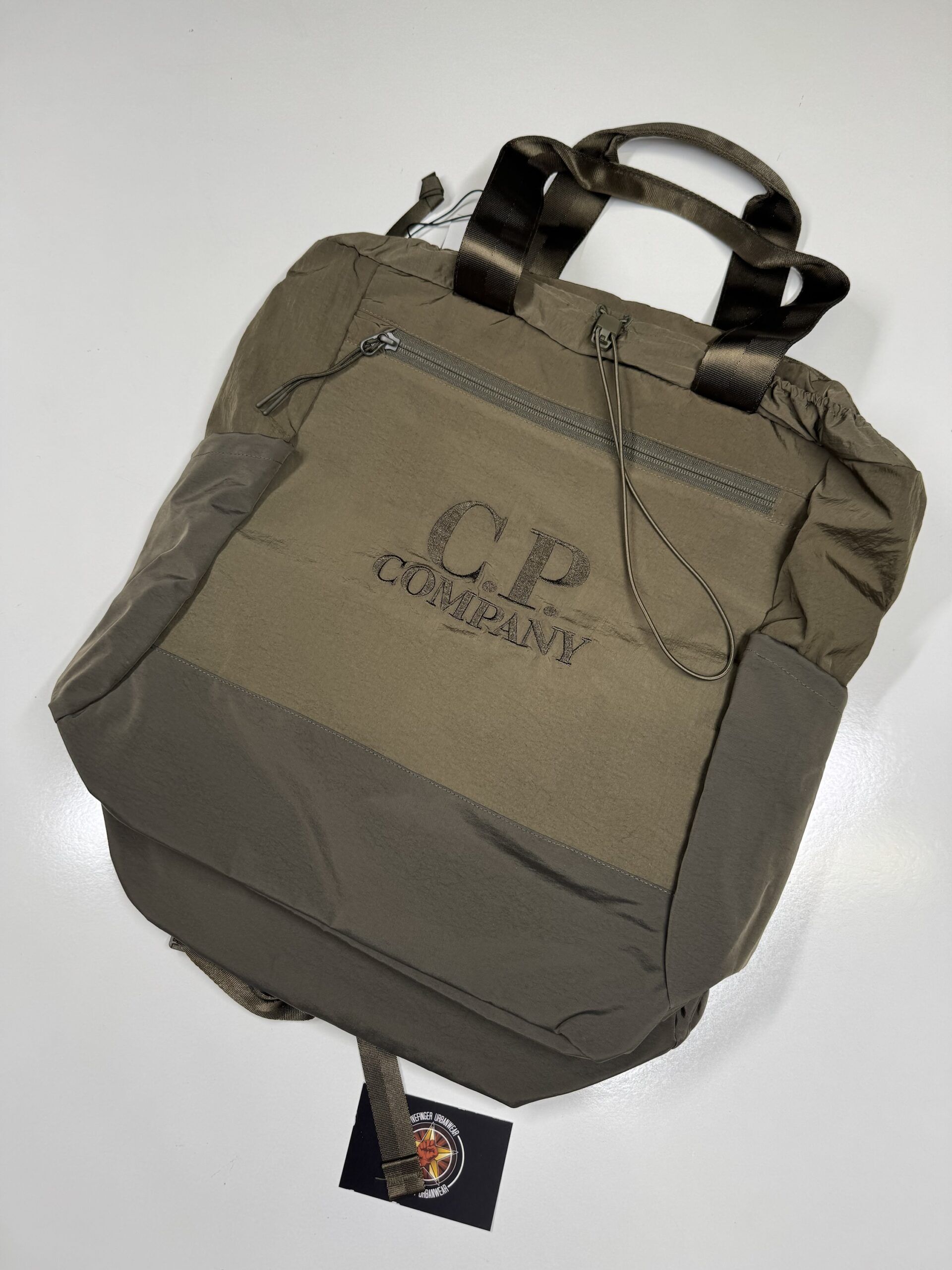 CP Company Chrome-R Tote Backpack in Green - Image 1