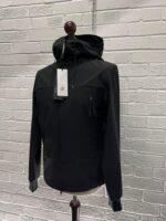 CP Company  C.P. Shell-R Goggle Jacket in black - Image 3
