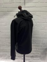 CP Company  C.P. Shell-R Goggle Jacket in black - Image 4