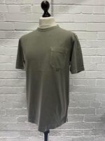 CP company malfile jersey pocket T-shirt in Moss. - Image 2