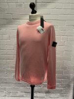 Stone Island _ Spring Summer '023 532B9 Crewneck knit in raw hand cotton - Image 2