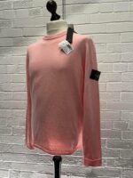 Stone Island _ Spring Summer '023 532B9 Crewneck knit in raw hand cotton - Image 4