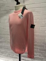 Stone Island _ Spring Summer '023 532B9 Crewneck knit in raw hand cotton - Image 5