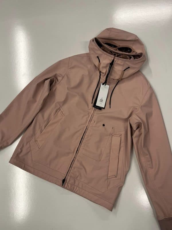 ジャケット・アウター C.P. Company GD Shell Goggle Jacket CP Company GD Shell Goggle Jacket in Warm Rose - Fivefinger