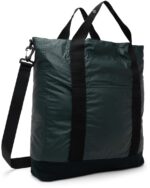 STONE ISLAND Green 91470 Mussola Gommata Tote - Image 3