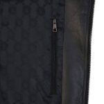 Neil Barrett Leather Jacket in Black - Image 3