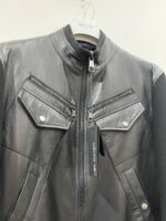 Neil Barrett Leather Jacket in Black - Image 11