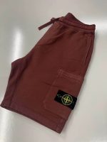 Stone island 64620 Fleece Shorts - Bermuda shorts in cotton fleece. - Image 2