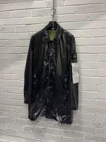 STONE ISLAND 70534 LUCIDO-TC_PACKABLE BLACK  TRENCH COAT      -  Medium / p2p 22” - Image 4