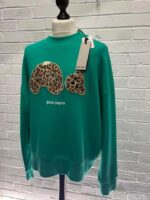 PALM ANGELS BEAR CREW SWEATSHIRT - Large / 28.5” P2P - Image 5