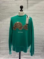PALM ANGELS BEAR CREW SWEATSHIRT - Large / 28.5” P2P - Image 6