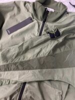 STONE ISLAND 60354 COTTON NYLON RIPSTOP_STAR INLAY_GARMENT DYED Bomber Jacket - Image 9