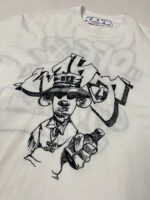 Off-White graphic stitch  short-sleeve T-shirt   -     Small. / p2p 23” - Image 2
