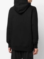 PALM ANGELS Rhinestone-embellished Logo Print Hoodie - Image 6
