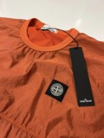 Brand new  STONE ISLAND 66636 NYLON METAL RIPSTOP CREW NECK  -  Small / p2p  21.5” - Image 3