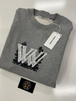 WOOD WOOD Hester Ornate sweatshirt in Grey - Image 3