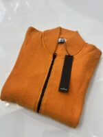 Stone Island 533D2 Half-zip knit in soft, gauzed-effect cotton - Large / 22” p2p - Image 2