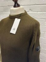 CP Company Merino Wool ribbed Jumper - Size 54 / XXL / p2p 23" - Image 5