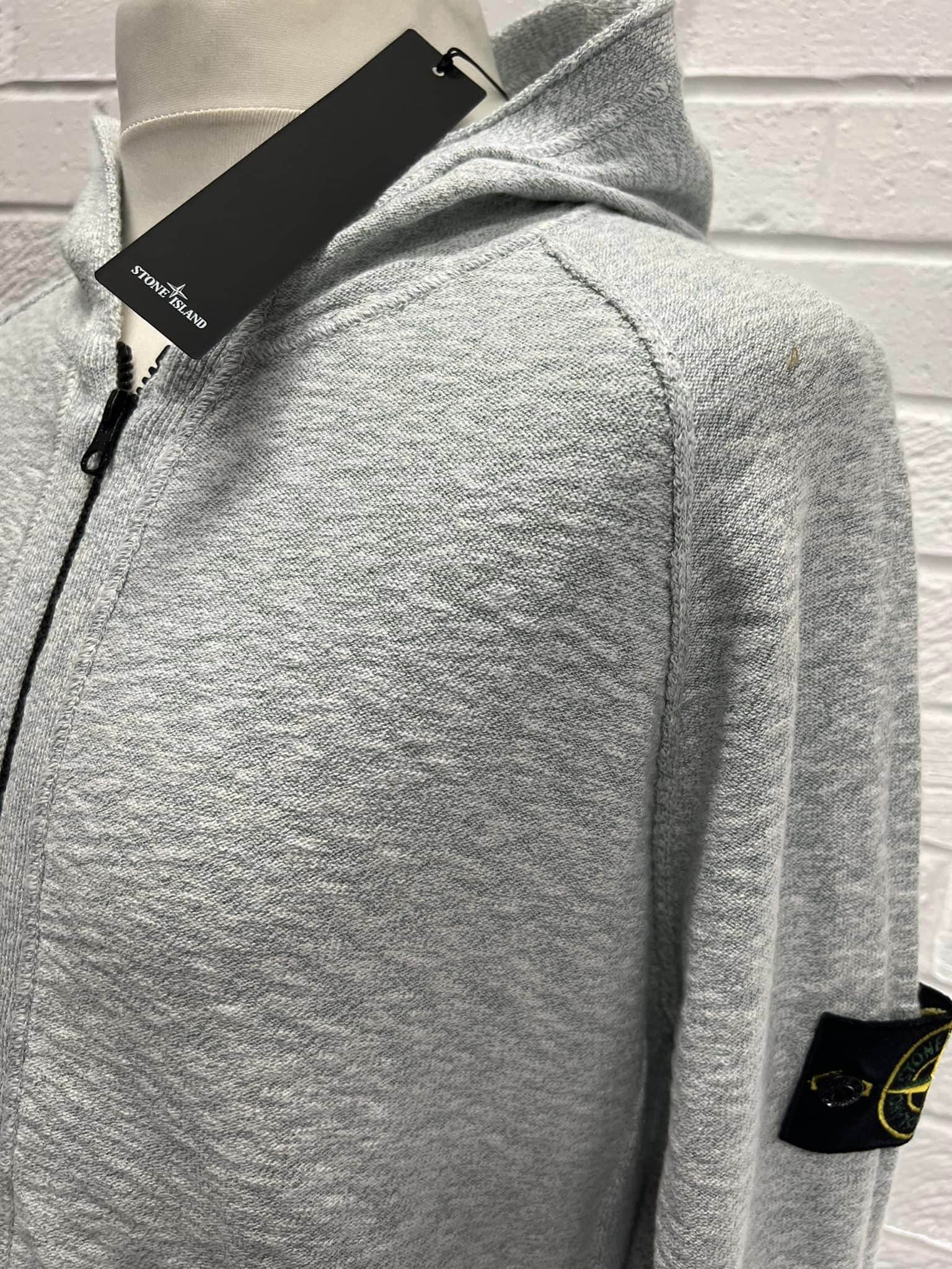 STONE ISLAND コットン ナイロン Hooded Cardigan Stone Island SS