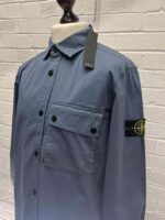 Stone Island 11610 SUPIMA COTTON overshirt   -  Large / P2P 23.5” - Image 5