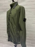 STONE ISLAND 60354 COTTON NYLON RIPSTOP_STAR INLAY_GARMENT DYED Bomber Jacket - Image 6