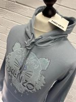 KENZO Festive Tiger Original hooded sweatshirt in blue. - Image 6