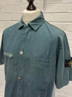 Stone Island 11429 Short-sleeve overshirt -  Large / P2P 24” - Image 6