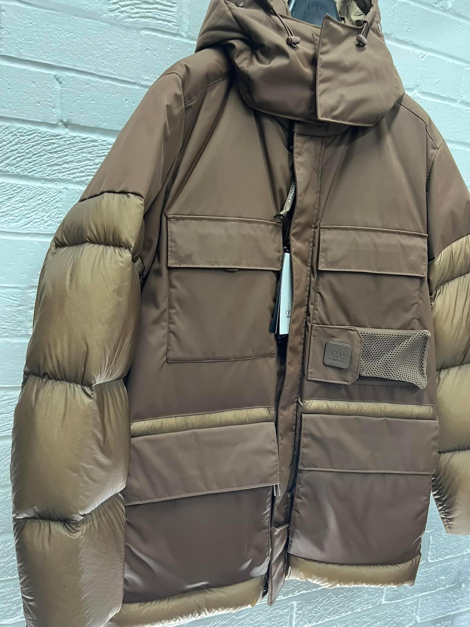 ジャケット・アウター 48 C.P.COMPANY DYNATEC MIXED DOWN PARKA CP Company Metropolis Series Dynatec Mixed Down Parka - Fivefinger