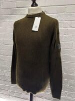 CP Company Merino Wool ribbed Jumper - Size 54 / XXL / p2p 23" - Image 7